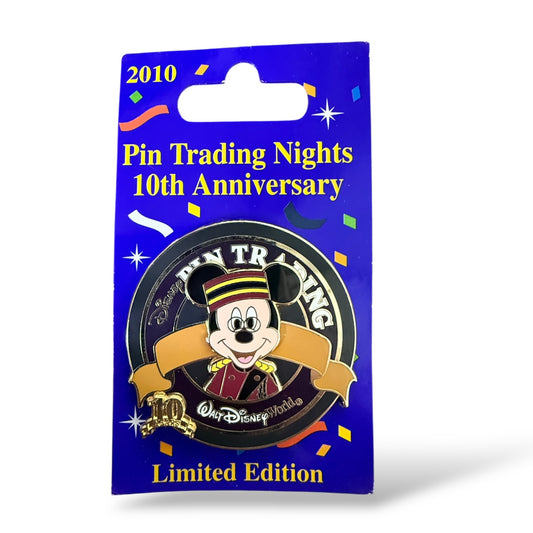 WDW 10th Anniversary Pin Trading Nights Mickey at The Twilight Zone Tower of Terror Pin