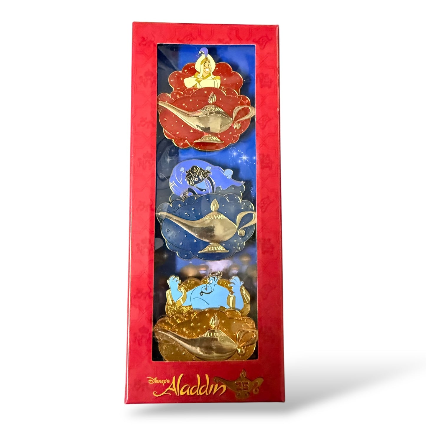 Disney Parks Aladdin 25th Anniversary Three Wishes Box Set