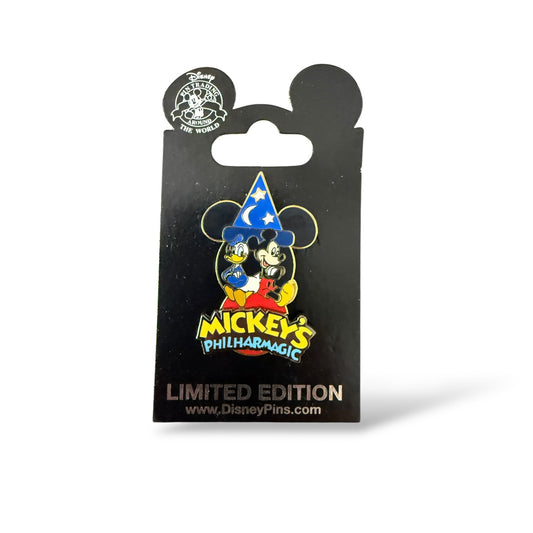 DEC Mickeys Philharmagic Mickey and Donald Pin