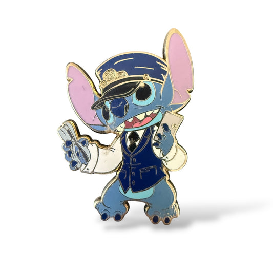 WDI Stitch as Attraction Cast Members Disneyland Railroad Pin