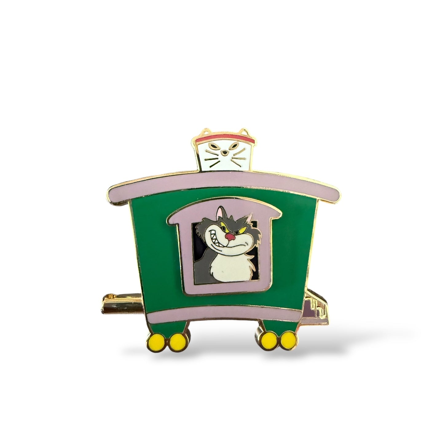 DSSH Cat Train Lucifer Caboose Pin