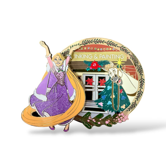 DEC Princess Holiday Celebration at the Studio Lot Rapunzel and Maximus Pin