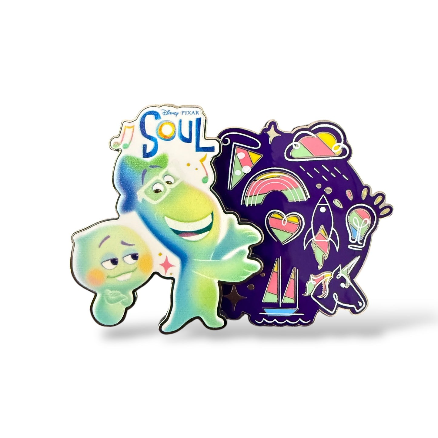 HKDL Pixar's Soul Joe and 22 Pin
