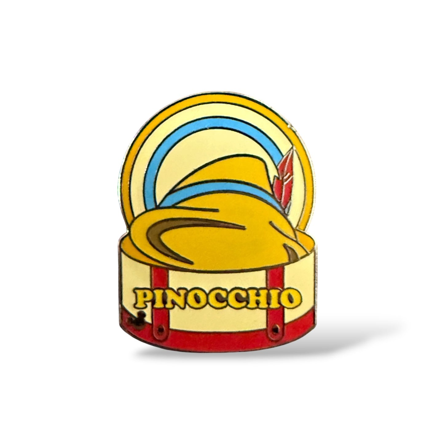 Cast Lanyard Hats Pinocchio Hidden Mickey Pin
