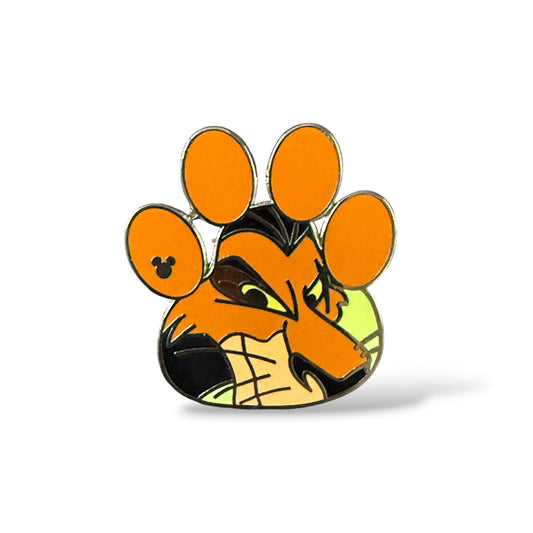 Cast Lanyard The Lion King Paw Prints Scar Hidden Mickey Pin