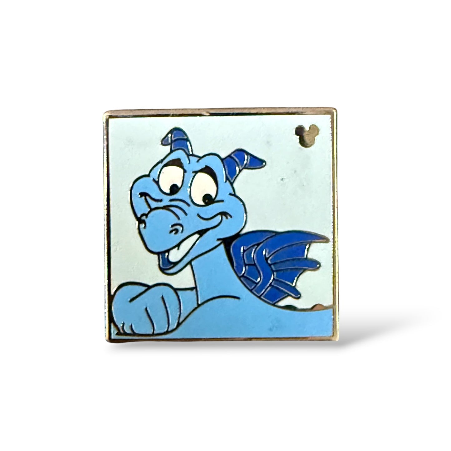 Cast Lanyard Tonal Figment Blue Hidden Mickey Pin