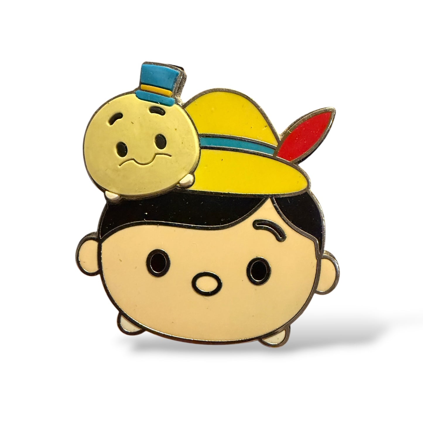 Disney Parks Tsum Pinocchio and Jiminy Cricket Pin