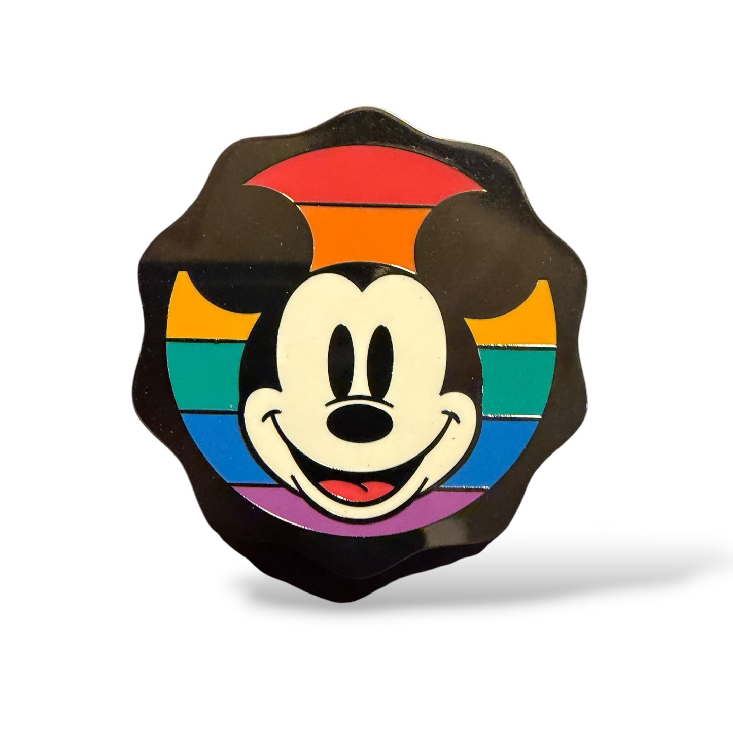 Disney Parks Rainbow Booster Mickey Pin
