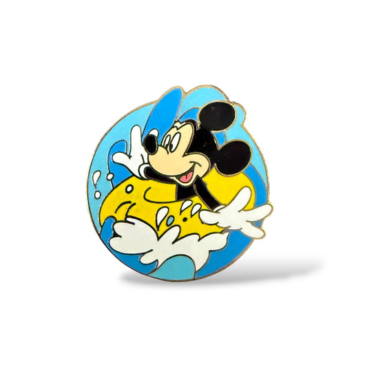 Cast Lanyard Inner Tube Mickey Mouse Hidden Mickey Pin