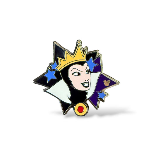Cast Lanyard Character Stars Evil Queen Hidden Mickey Pin