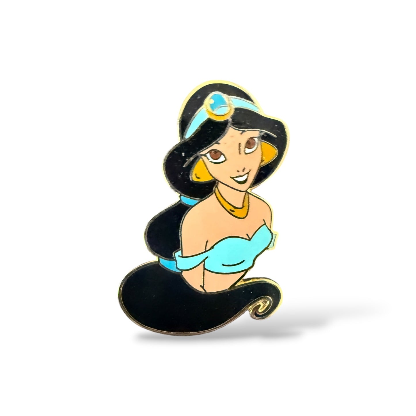 Cast Lanyard Princess Big Hair Jasmine Hidden Mickey Pin