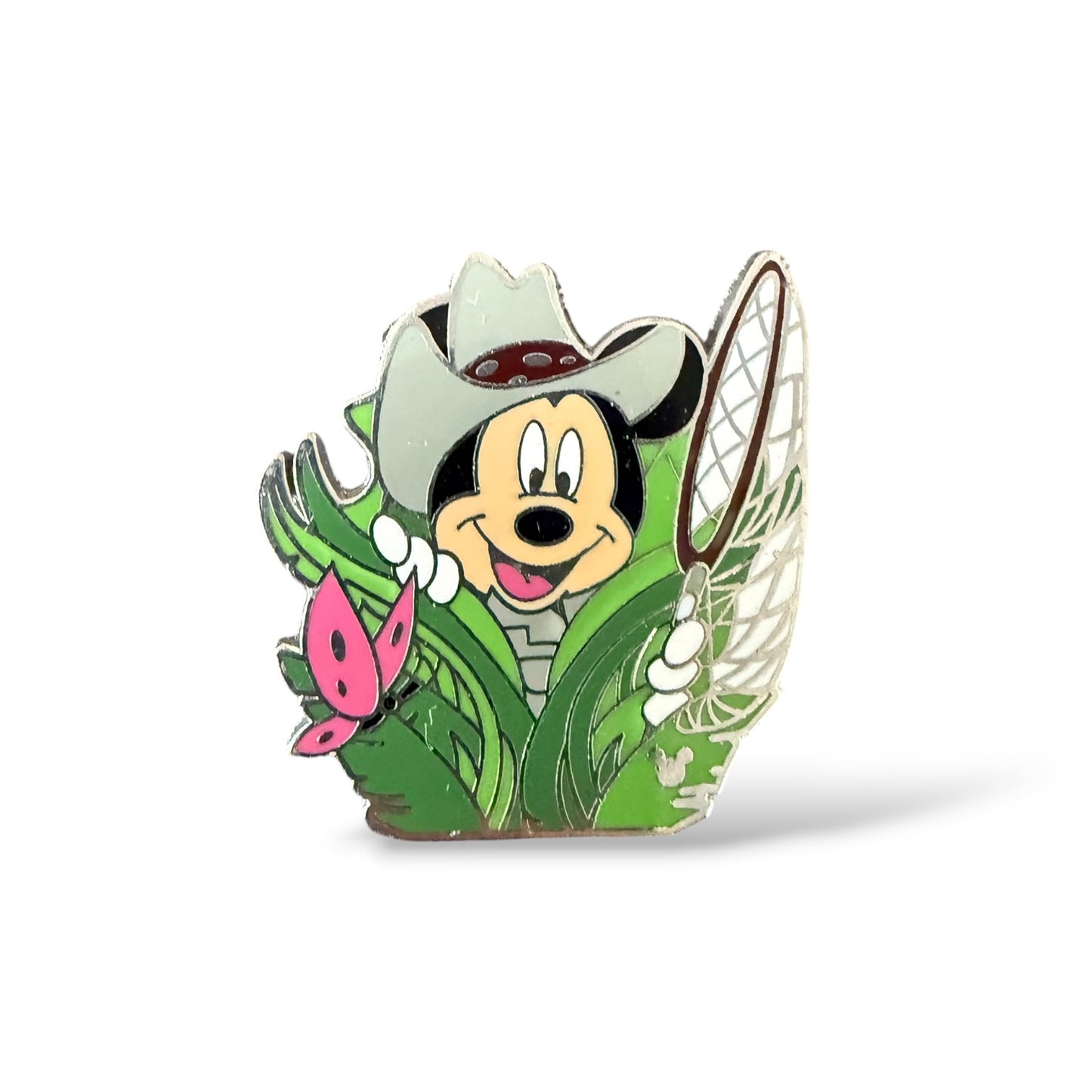 Cast Lanyard Butterfly Catcher Mickey Mouse Hidden Mickey Pin