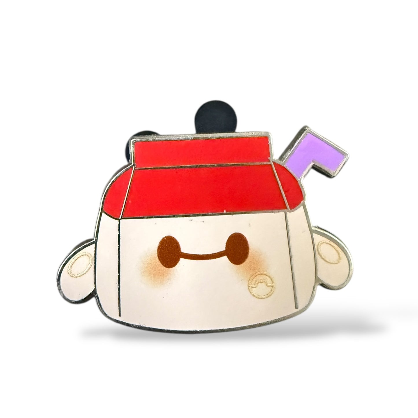 Disney Parks Munchlings Mystery Baymax Oat Milk Pin