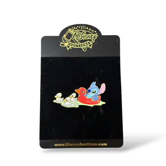 Disney Auctions Stitch Summer Inner Tube Pin