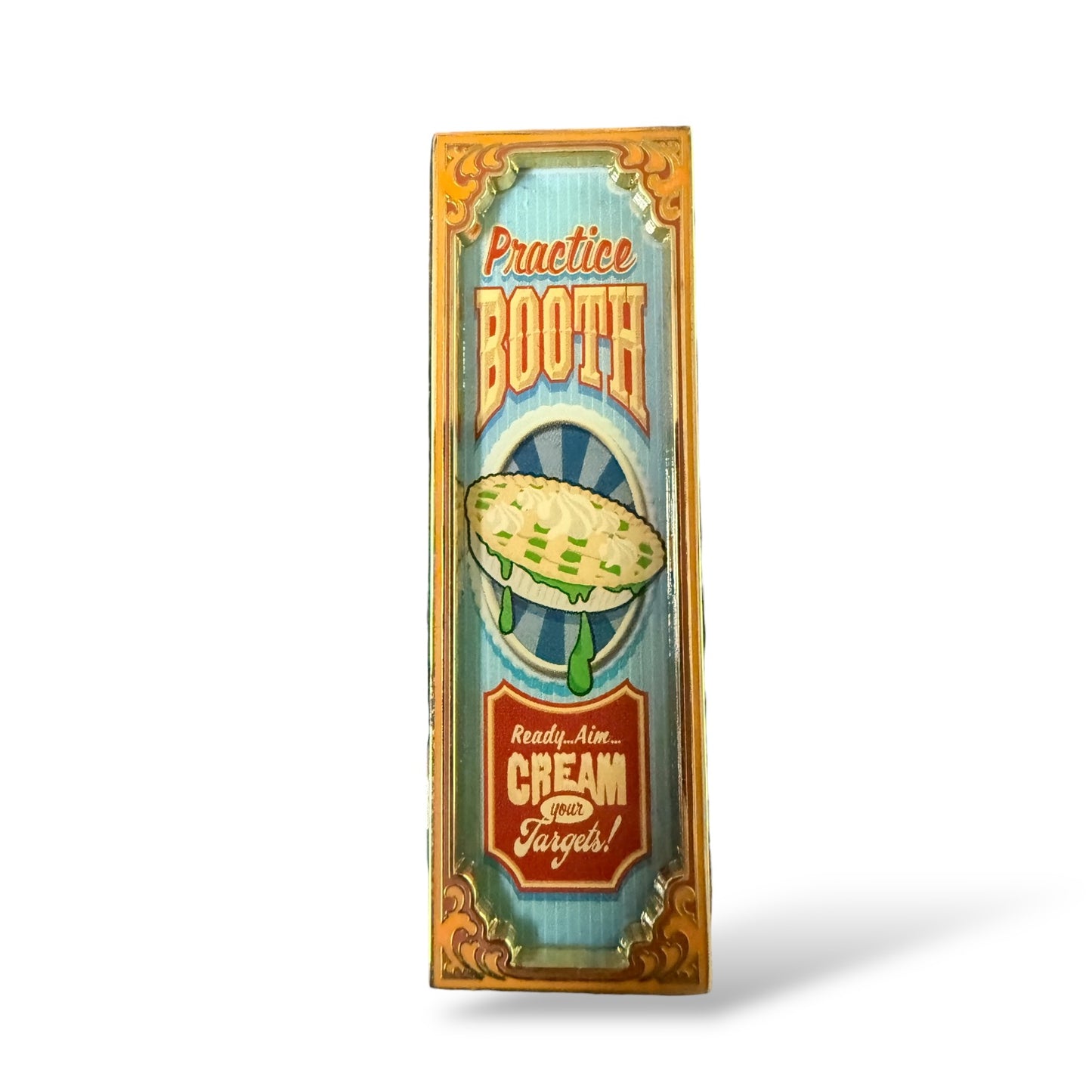WDI Toy Story Midway Mania Banner Green Cream Pie Pin