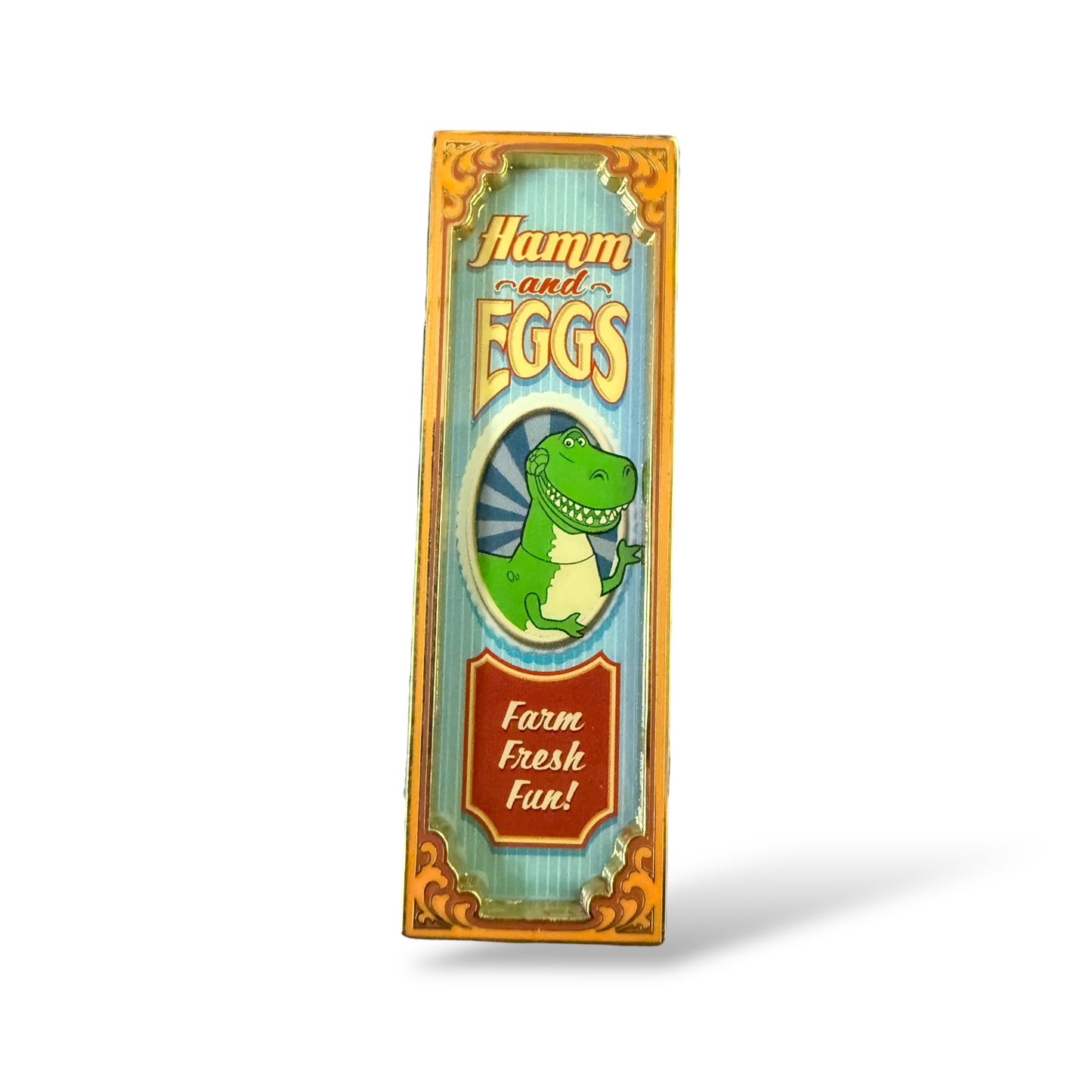 WDI Toy Story Midway Mania Banner Rex Pin