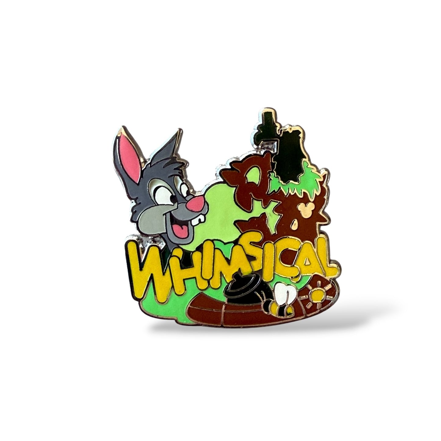 Cast Lanyard Disneyland Hotel Brer Rabbit Whimsical Hidden Mickey Pin
