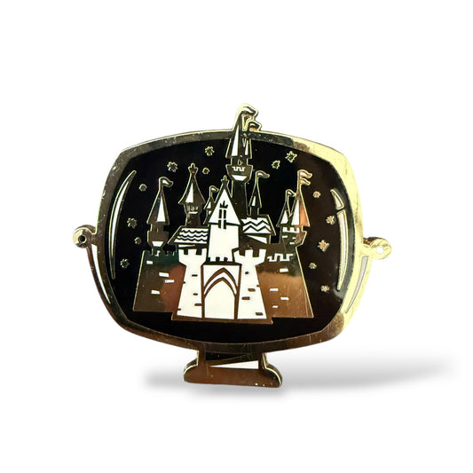D23 Gold Member 2019 Television Pin