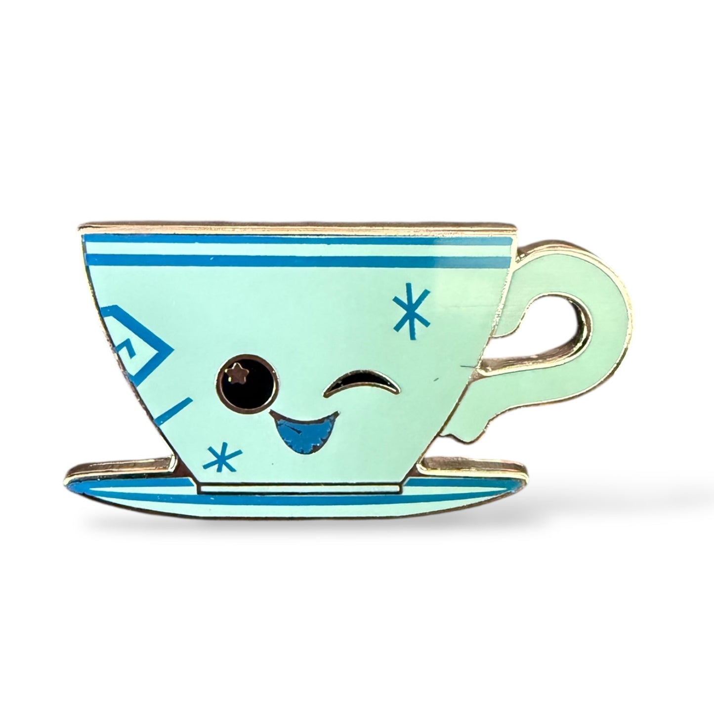 Disney Parks Wishables Mystery Blue Tea Cup Pin