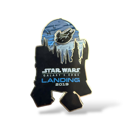 Disney Parks Galaxy's Edge Landing R2D2 2019 Pin