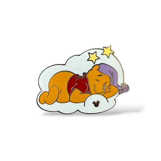 Cast Lanyard Cloud Nap Winnie The Pooh Hidden Mickey Pin