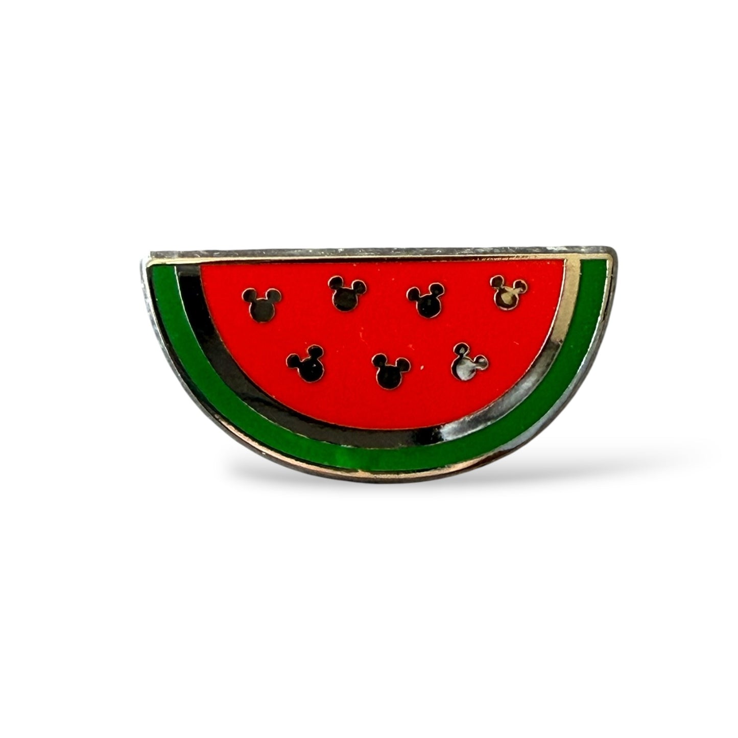 Cast Lanyard Fruit Watermelon Hidden Mickey Pin