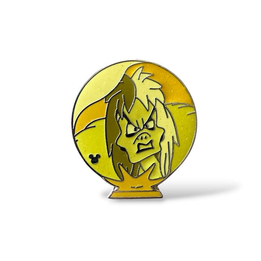 Cast Lanyard Villain Crystal Ball Cruella Hidden Mickey Pin