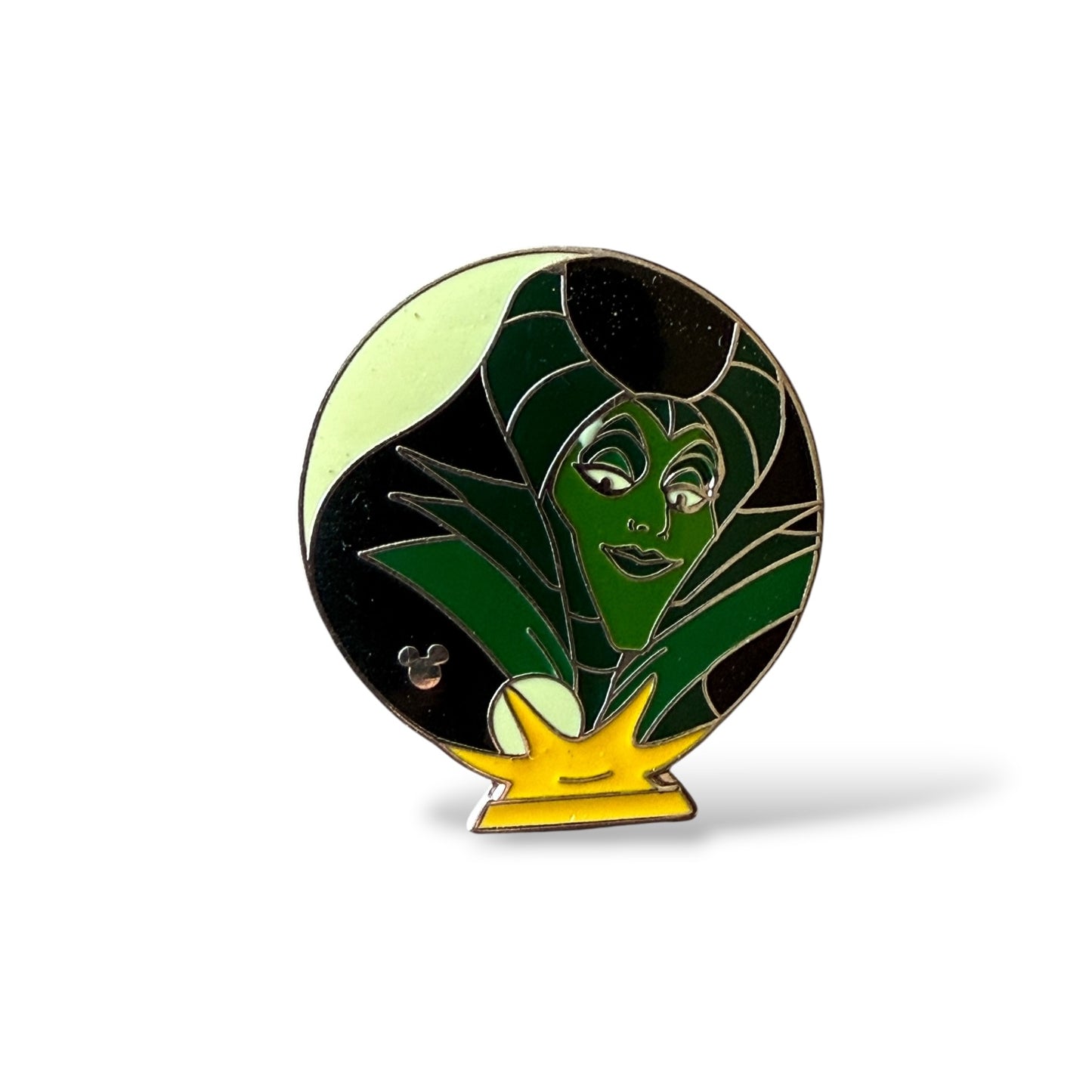 Cast Lanyard Villain Crystal Ball Maleficent Hidden Mickey Pin