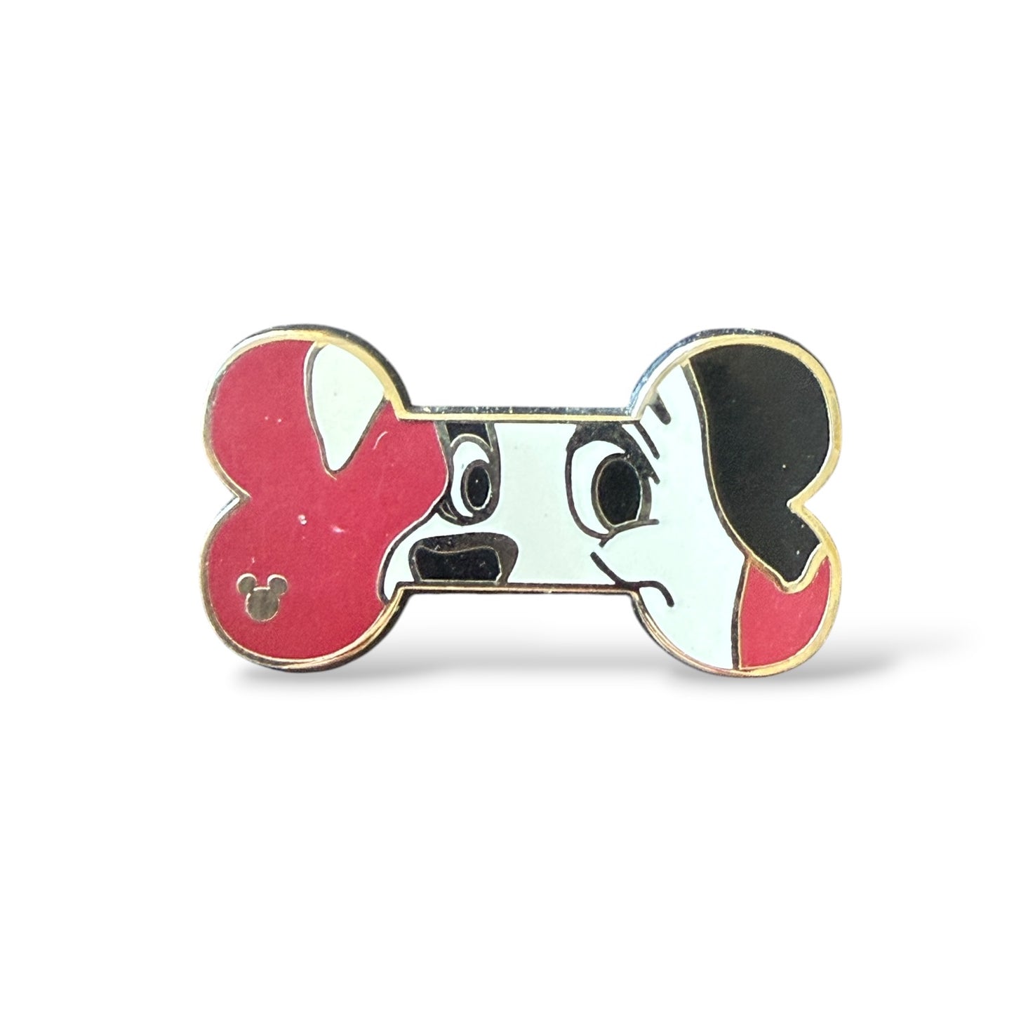 Cast Lanyard Dog Bones Lucky Hidden Mickey Pin