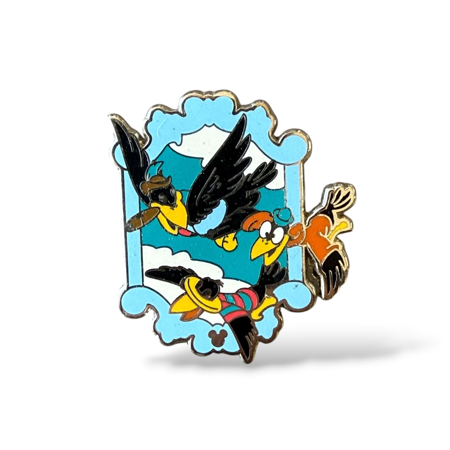 Cast Lanyard Dumbo and Friends Three Crows Hidden Mickey Pin