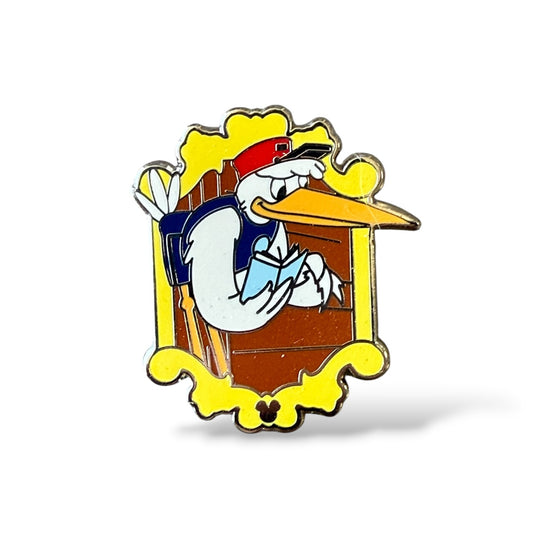 Cast Lanyard Dumbo and Friends Mr. Stork Hidden Mickey Pin