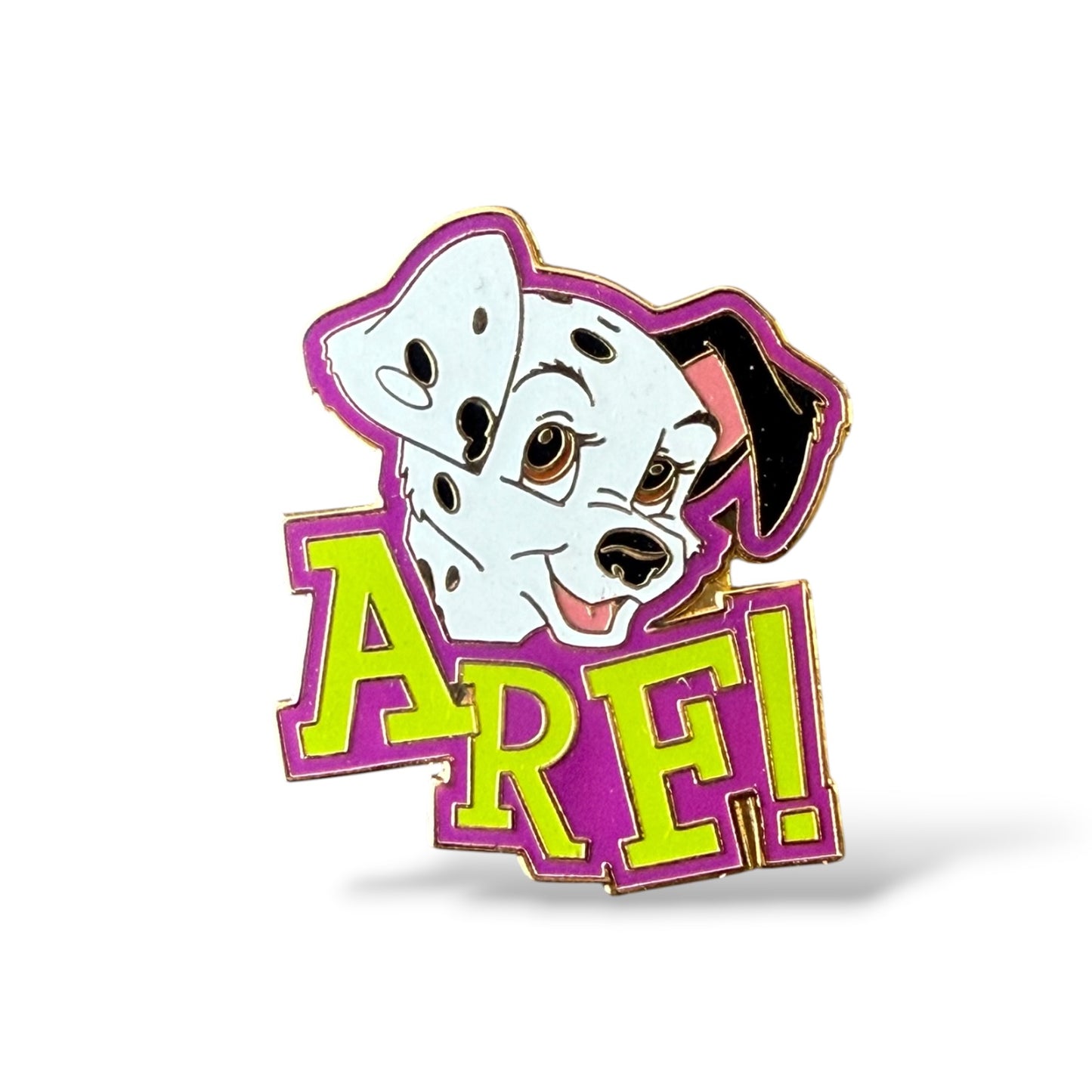 Cast Lanyard 101 Dalmatians Arf! Hidden Mickey Pin