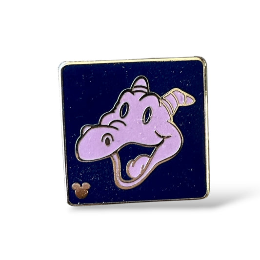 Cast Lanyard Attraction Icons Figment Hidden Mickey Pin