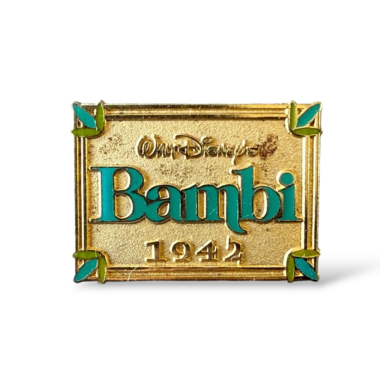 Cast Lanyard Marquee Bambi Hidden Mickey Pin