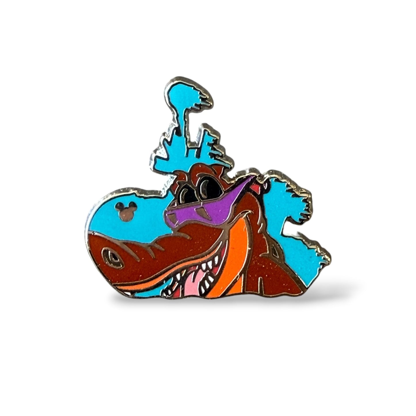 Cast Lanyard Characters as Park Icons Lagoona Gator Typhoon Lagoon Hidden Mickey Pin