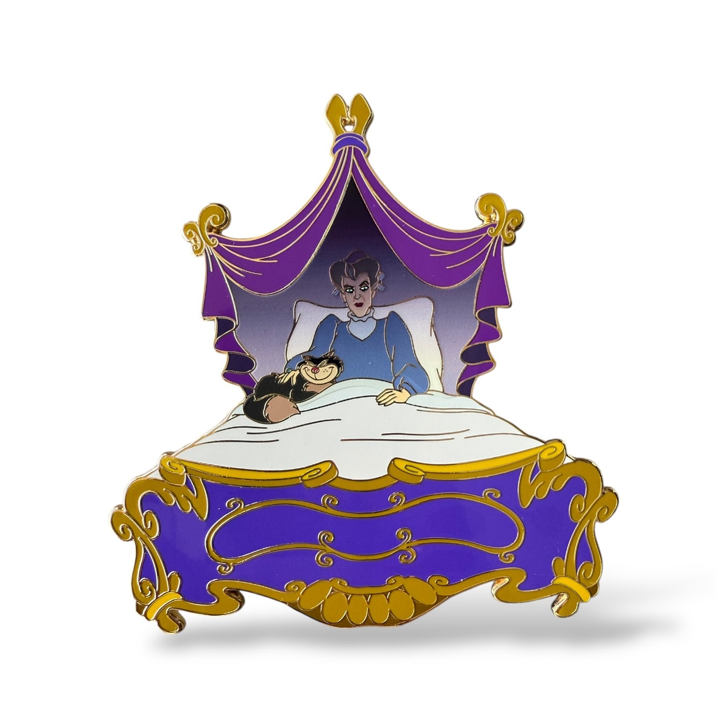 WDI Villains Jumbos Lucifer and Lady Tremaine Good Morning, Stepmother Pin