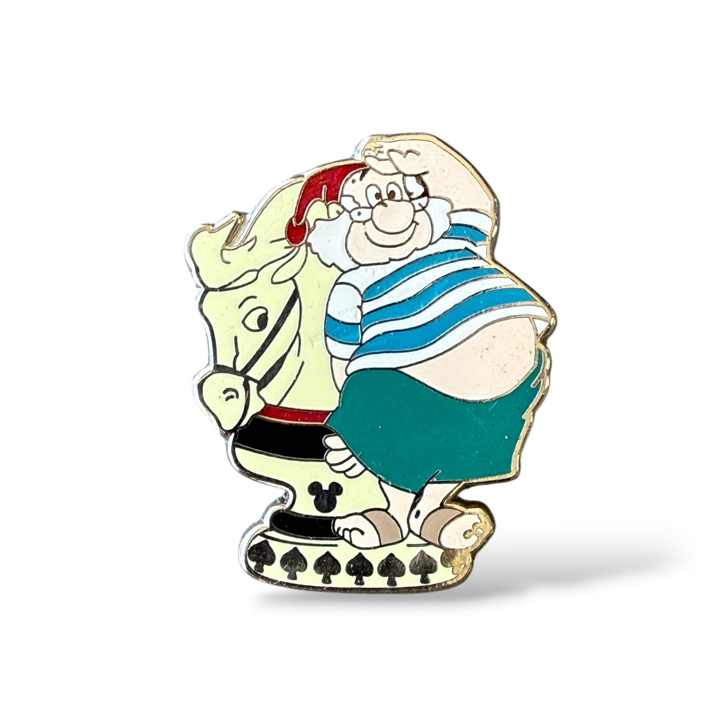 Cast Lanyard Peter Pan Chess Piece Mr. Smee Hidden Mickey Pin