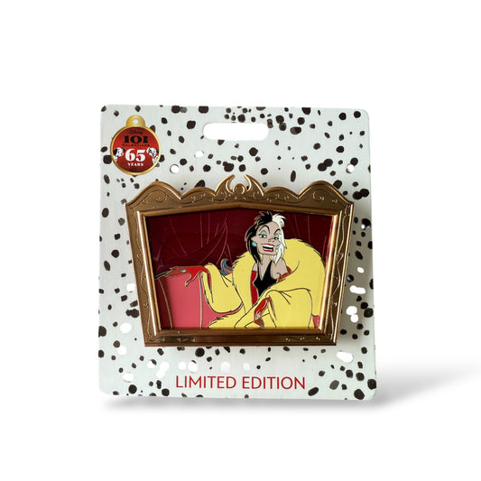 WDI 101 Dalmatians 65th Anniversary Cruella de Vil Pin