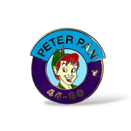 Cast Lanyard Magic Kingdom Parking Lot Sign Heroes Peter Pan Hidden Mickey Pin