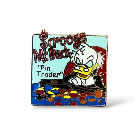 Cast Lanyard Scrooge McDuck Comic Pin Trader Hidden Mickey Pin