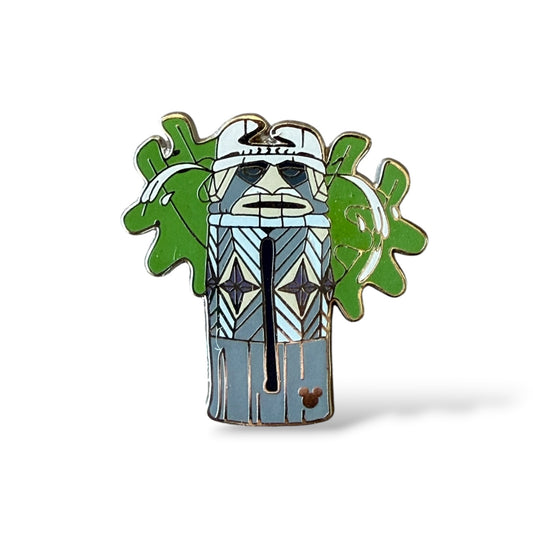 Cast Lanyard Tiki God Statues Tiki B Hidden Mickey Pin