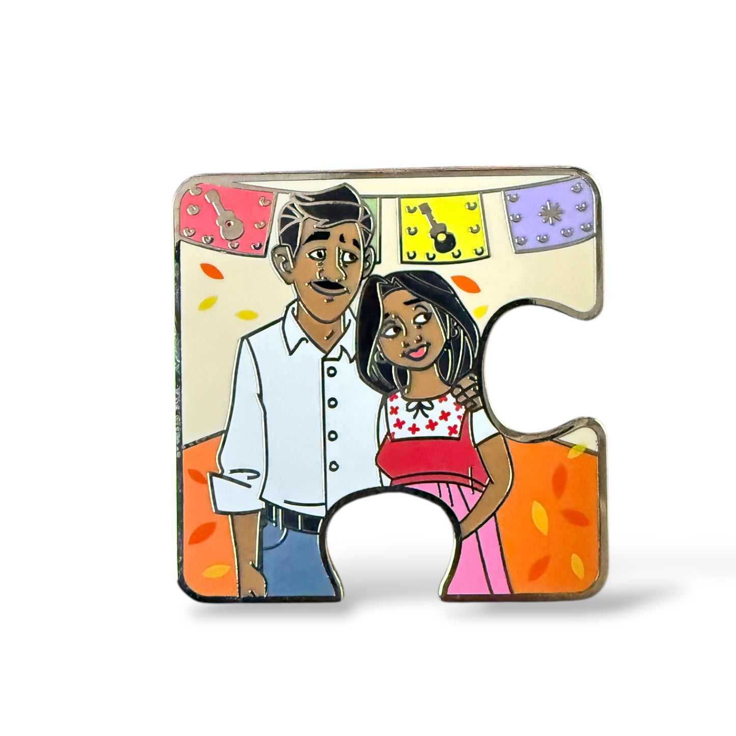 Disney Parks Coco Character Connection Mystery Luisa and Enrique Pin