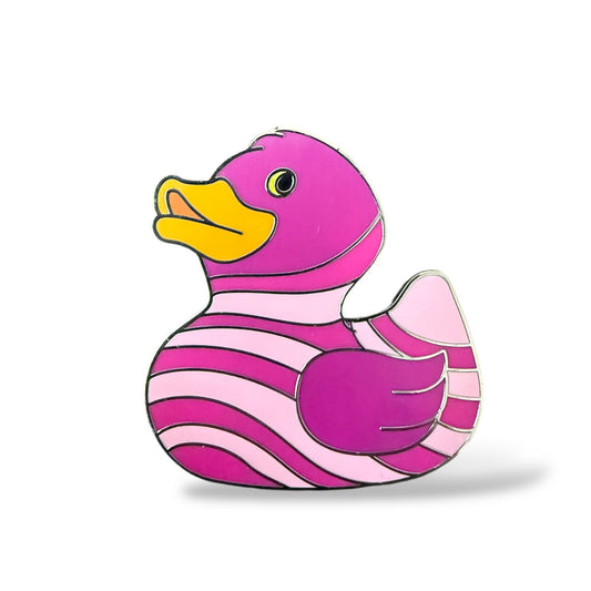 Disney Parks Rubber Duckies of Disney Cheshire Cat Pin