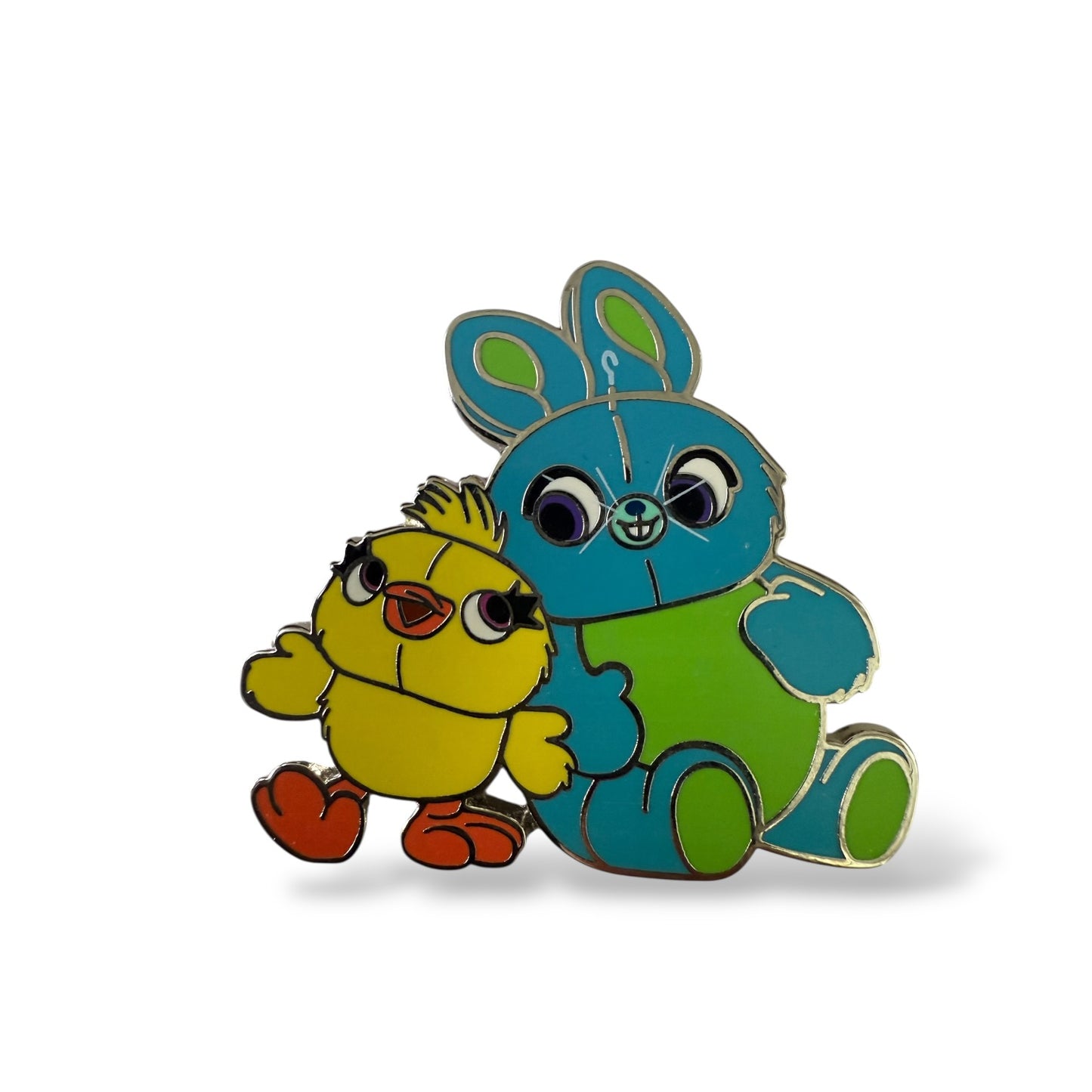 Disney Parks Toy Story 4 Ducky and Bunny Pin