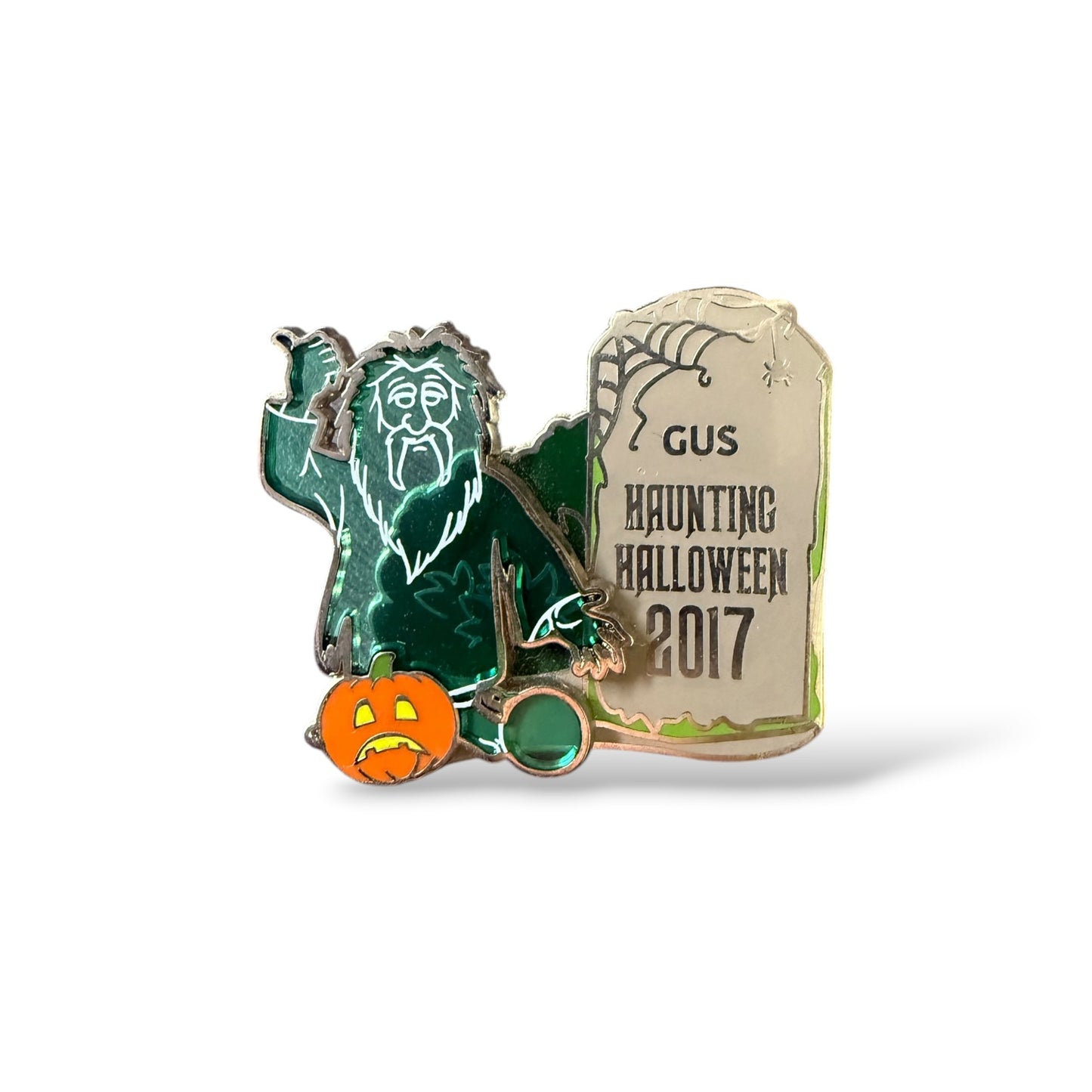 DLR Haunting Halloween 2017 Hitchhiking Ghost Tombstone Gus Pin