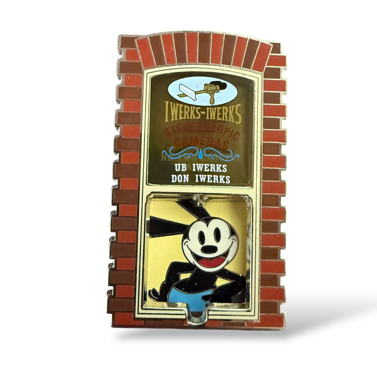 DLR Windows of Main Street Oswald Iwerks Werks Pin