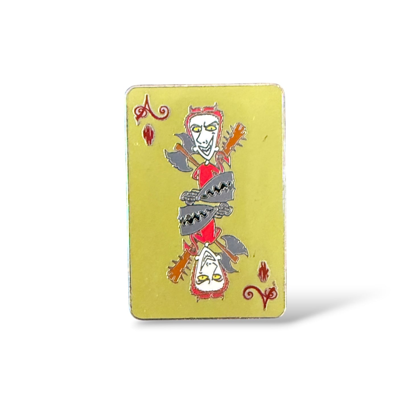 Disney Parks Nightmare Before Christmas Playing Card Mystery Lock Pin
