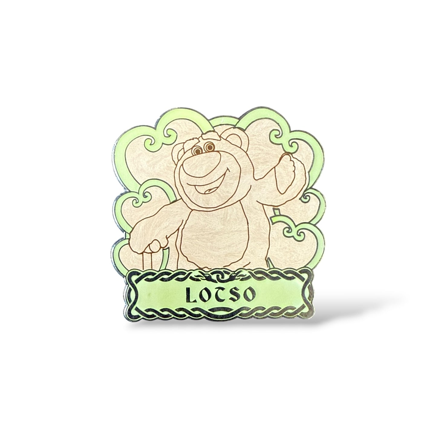WDW 13 Reflections of Evil Pixar Villains Lots-o'-Huggin' Bear Pin