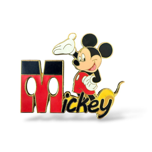 DEC Character Names Mickey Pin