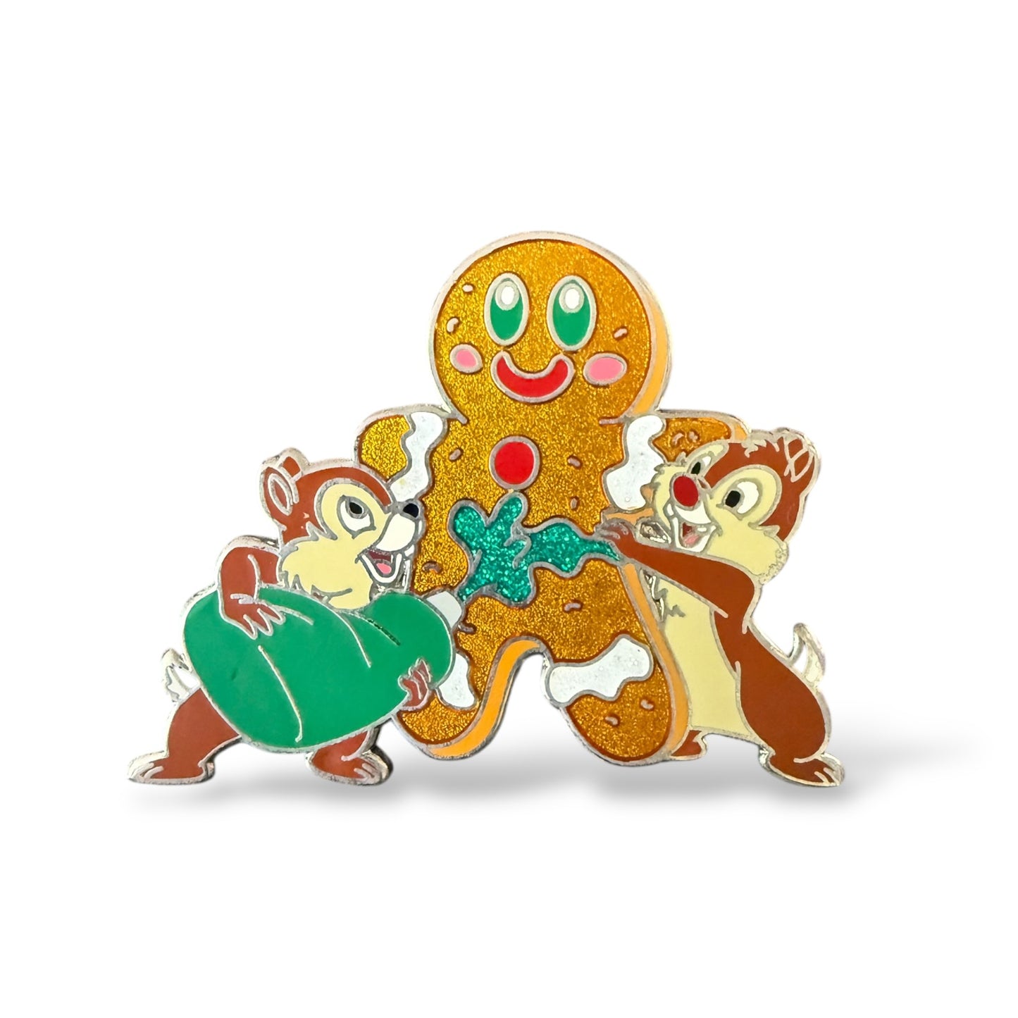 Disney Parks Gingerbread Goodies Chip n' Dale Pin